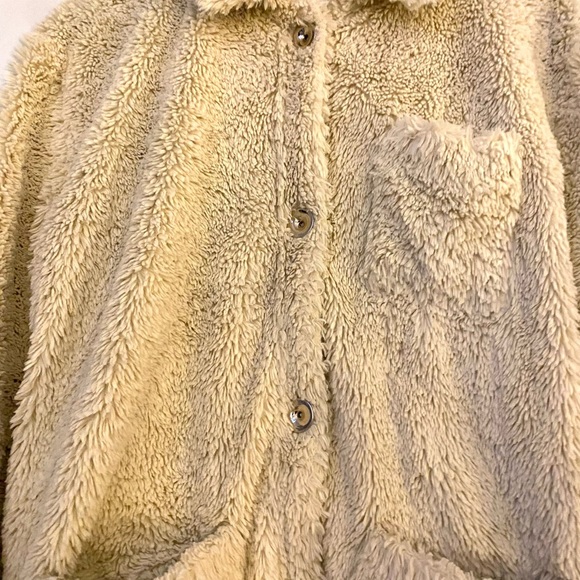 Opening Ceremony Sherpa Teddy Jacket - Shacket - Picture 3 of 3